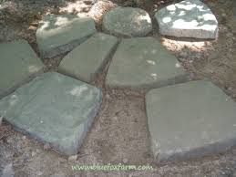 Remove the paving blocks and run a thick bead of cement adhesive half an inch inside the trace line you drew. Patio Blocks Make Your Own Soil Cement Diy Pavers