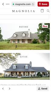Transformation Transformation Renovation Rnovation Rnovation Maison Maison De Latransformati Home Exterior Makeover Farmhouse Remodel Exterior Remodel