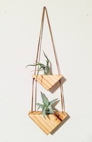 Triangle Wall Hanging Vol 2 Air Plants Included Plants On Wall Ideas Of Plants On Walls Plantsonwall W Hanging Plant Wall Hanging Plants Diy Plant Wall