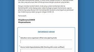 Link daftar online bantuan umkm boyolali. Link Daftar Bantuan Umkm 2020 Siapbersamakumkm Kemenkopukm Go Id Login Online Blt Umkm Rp 2 4 Juta Tribun Pontianak