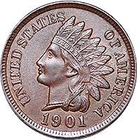 1901 Indian Head Penny Value Cointrackers