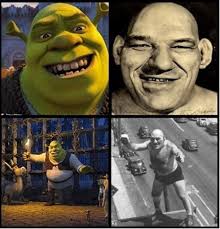 Maurice Tillet D 1954 Famous French Wrestler Rumored To Be The Model For Shrek History Geek Shrek Weird But True