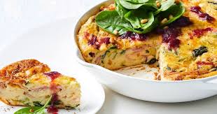 Christmas Impossible Quiche Recipe Quiche Recipes Smoked Ham Quiche
