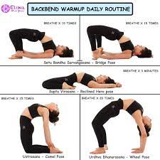 Should the buttock muscles be active or relaxed in backbends? Backbend Warmup Daily Routine Elena Miss Yoga