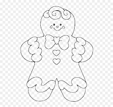 You can also use some glitter. Cute Gingerbread Coloring Page Hd Png Download Vhv