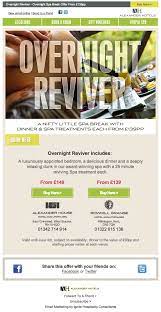 Direct Email To Targeted Database For Our Client Alexander Hotels Spa Breaks Alexander Hotel Spa Treatments