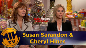 Sarandon was on the island to support the humanitarian efforts and plans to spend the christmas season there. Susan Sarandon Cheryl Hines A Bad Moms Christmas Uncut Interview Youtube