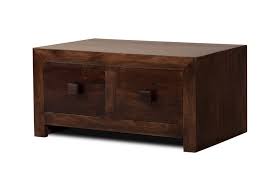 Don't wait to refresh your space. Dakota Dark Mango Small 4 Drawer Coffee Table Casa Bella Furniture Uk