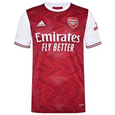 They'll be wearing it when they take on chelsea in aubameyang unveils arsenal's new home kit on roof of emirates. Arsenal Home Football Shirt 20 21 Soccerlord