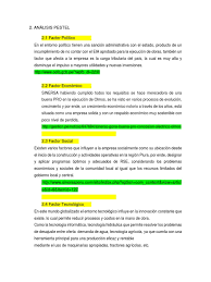 El resultado de pest es una comprensión global de los factores que rodean la empresa. Analisis Pestel Tecnologia E Ingenieria Agricultura