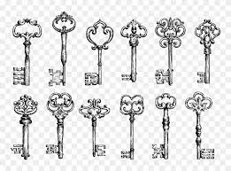 Any lock and key tattoo you get will look meaningful from just the looks of it. Vintage Key Tattoo Designs Hd Png Download 800x800 6776359 Pngfind