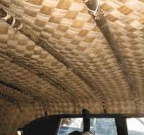 4 X 8 Bamboo Weave Matting | Tiki Hut Thatch Roof