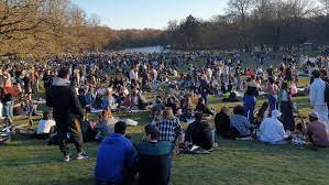 Les arbres séculaires du bois de la cambre. Coronavirus Pas D Amende Malgre Le Non Respect Du Port Du Masque Dans Les Parcs Bruxellois Le Soir