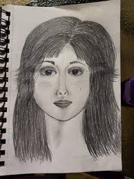 My first and second attempt at drawing a face.
