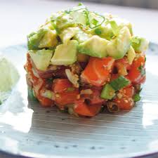 L'avocado, uova e salmone è una ricetta facile e veloce, ricca e sostanziosa perfetta da servire in occasione di un bruch tra amici. Tartare Di Tonno Con Avocado E Gelatina Di Limoni Fresco Pesce
