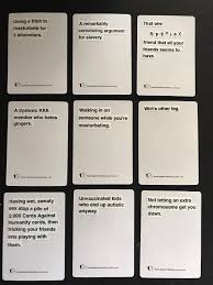 So do not worry about needing to change it. Custom Cah Cards In The Making Album On Imgur
