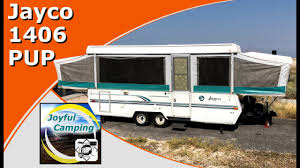 Be sure to measure entire length of rv including bumper, spare, ladder etc. Tour The Jayco 1406 Remodeled Pop Up Trailer Joyful Camping Youtube
