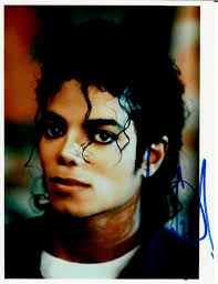 MICHAEL JACKSON SIGNED COA