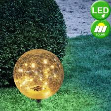 Solarleuchten garten solarleuchte garten gartenlampe kugel gartenlampen antik solar led solarkugeln opalweiss durchmesser 30cm 4 lichtstarke leds led solarleuchte gartenkugel. Led Solar Lampe Aussen Steck Erd Spiess Leuchte Garten Glas Kugel Strahler Weiss Globo 33303 Etc Shop