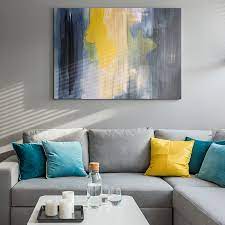 Tableau décoration à petit prix découvrez un vaste choix pour votre sublimez vos murs profitez de l'offre de bienvenue sur votre 1er commande est livraison gratuite. Un Tableau Grand Format Pour Sublimer Votre Salon Blog But