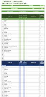 Free Punch List Templates Smartsheet