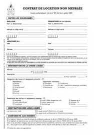 Mar 07, 2016 · nombre de pages: Contrat De Location Non Meublee