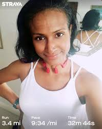 5k run for us today. My first run in over a month. Had too many cocktails 