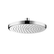 Hansgrohe 1 Spray 8 6 In Single Wall Mount Fixed Rain Shower Head In Chrome 26478001 Shower Heads Shower Panels Shower Systems