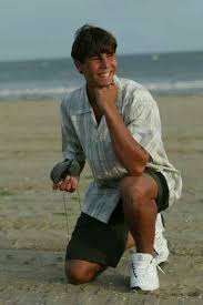 We keep comparing young talents to nadal. Awesome Picture Of Young Rafa Rafael Nadal Tennis Rafael Nadal Nadal Tennis