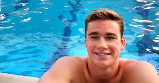 Boys' swimming outlook: James Wood aiming for district crown