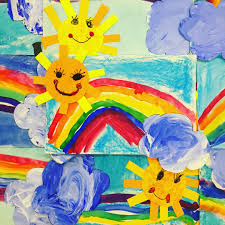 635 Likes 20 Comments Cassie Stephens Cassie Stephenz On Instagram These Kindergarten Rainbows Are Giving Kindergarten Art Cassie Stephens Teaching Art