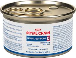 Royal Canin Veterinary Diet Renal Support D Morsels In Gravy Canned Cat Food 3 Oz Case Of 24 Chewy Com