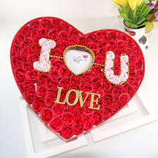 Birthday gifts for senior women there may not be much a senior woman needs, so why not just concentrate on what she'll love! Soap Flower Gift Birthday Gift To Send His Girlfriend A Birthday Gift To My Wife Girls Romantic Confession 100 Flower All Giftflower Gift Card Aliexpress