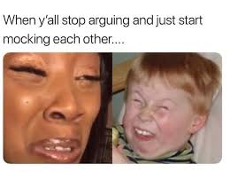 Completely And Totally My Kids Until One Of Them Starts To Cry Either From Being Roasted Too Ha Funny Instagram Memes Really Funny Memes Stupid Funny Memes