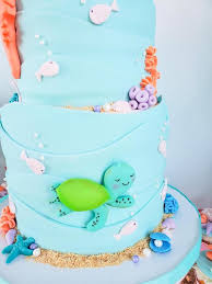 Tiered tray decorating remains a hot item so why not update yours for summer or your beach house? Under The Sea Themed Party Pretty My Party Party Ideas