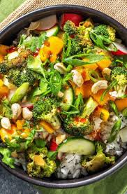 Sommer Bowl Mit Mangoreis Rezept Hellofresh Rezept Salate Vegetarisch Schnelles Gesundes Abendessen Gesunde Rezepte