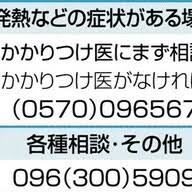 熊本県内、新たに36人感染 新型コロナウイルス 熊本日日新聞 | 05月05日 17:12 コロナワクチン第1期枠は4200人 熊本市高齢者予約、あす開始 é€Ÿå ± ç†Šæœ¬çœŒå†…59äººç¢ºèª æ–°åž‹ã‚³ãƒ­ãƒŠ ç†Šæœ¬æ—¥æ—¥æ–°èž Yahoo ãƒ‹ãƒ¥ãƒ¼ã‚¹