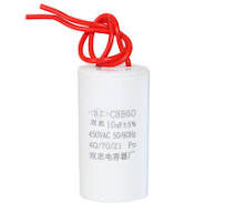 Tụ Điện Máy Giặt Máy Bơm Nước Màu Trắng CBB60 450V