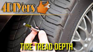 How To Measure Tire Tread Depth On Your Car & Why It's Important - Youtube