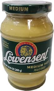 So is the löwensenf museum in the old town of dusseldorf. Lowensenf Mustard Medium Hot 265g
