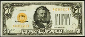 Iron gall ink has a dark brown color, but it also oxidizes over time which leads to bleeding through the back of the note. Value Of Old Fifty Dollar Bills Price Guide Old Money Prices