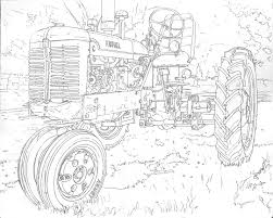 The most expensive new holland tractor is new holland td 5.90 priced at rs. Oliver Tractor Coloring Book Page 1 Line 17qq Com