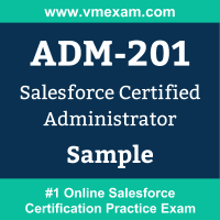 Free Salesforce Administrator Sample Questions And Cert Prep Guide Vmexam