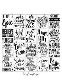 Printable Planner Stickers Erin Condren Washi Boxes Inspirational Quo Printable Planner Stickers Erin Condren Printable Planner Stickers Planner Stickers