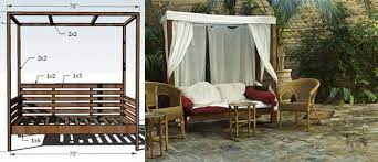 Keep in the shade this coming summer while enjoying your time outdoors, sunshades and canopy designs made of outdoor fabrics are a creative and simple alternatives to awnings and traditional canopies that save. Diy Outdoor Daybed With Canopy