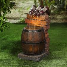 Check spelling or type a new query. Wine Barrel Fountain Wayfair