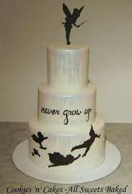 Peter Pan Cake Tinkerbell Cake Never Grow Up 2 Star To The Right Straight On Till Morning Light 21st B Tinkerbell Cake 21st Birthday Cakes Peter Pan Cakes