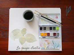 La Soupe D Orties En Dessin Dessin Cours De Dessin Materiel De Dessin
