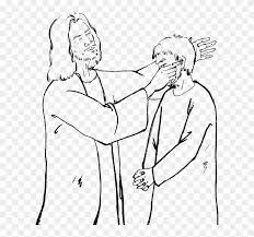 Colorable of jesus raises dead girl. How To Start Healing The Sick Go To Heaven Now Jesus Heals The Deaf Man Coloring Page Hd Png Download 605x704 5362925 Pngfind