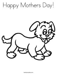 Mothers day mother daughter heart intricate doodle. Happy Mothers Day Coloring Page Twisty Noodle